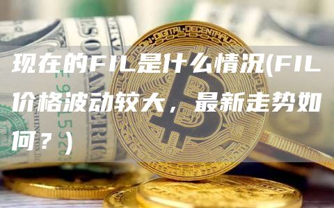 现在的FIL是什么情况 - FIL价格波动较大，最新走势如何？